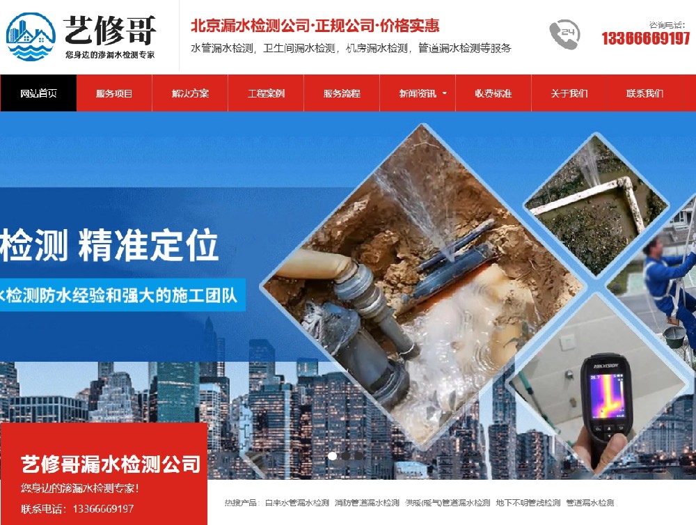 爱品特建站案例